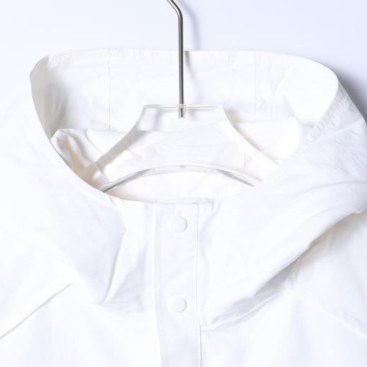 SDSA男士秋冬新款痞帅男装潮牌纯色拼接设计连帽衬衫百搭宽松衬衣 商品图1