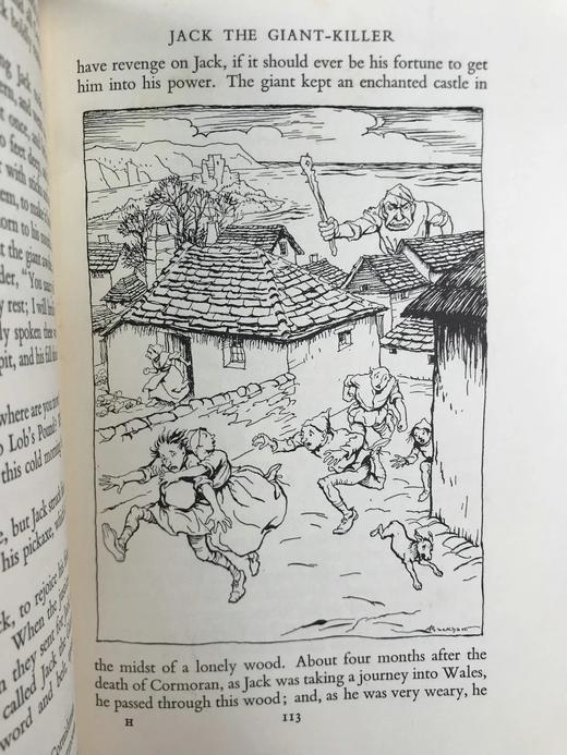 1933年 亚瑟·拉克姆童话集 数十幅精美插图 布面精装大32开 商品图10