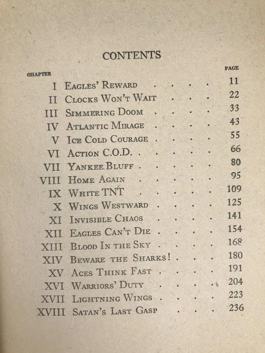 1943年 戴夫·道森与飞虎队 漆布精装大32开 商品图5