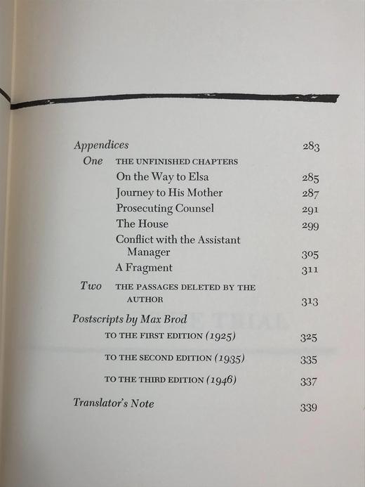 限量版！弗兰兹・卡夫卡《审判》 配插图 富兰克林图书馆豪华皮装本 商品图5