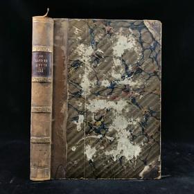 约19世纪后期 大英帝国风光图集（卷3） 百余幅精美版画插图 真皮精装16开