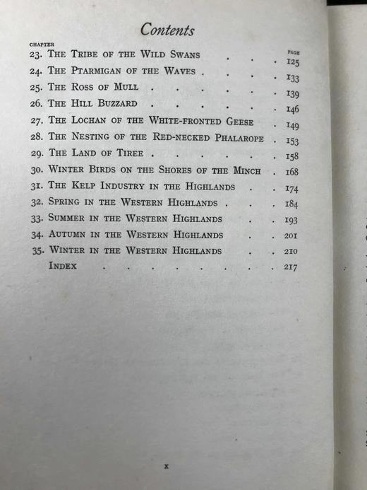 1920年 西顿·戈登《丘陵与峡谷之地：艾奥纳岛与内赫布里底群岛的野生动物》 57幅照片插图 漆布精装18开 商品图5