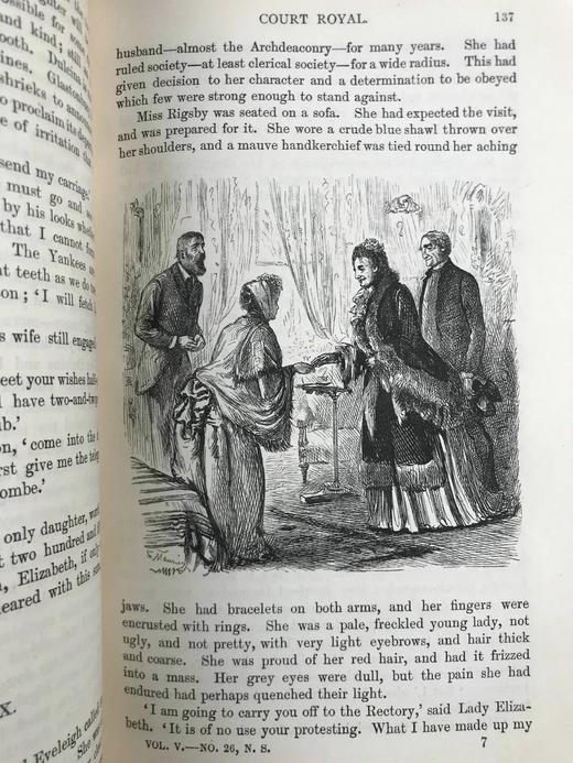 1885年 康希尔杂志 数百幅插图 皮脊精装大32开 商品图9
