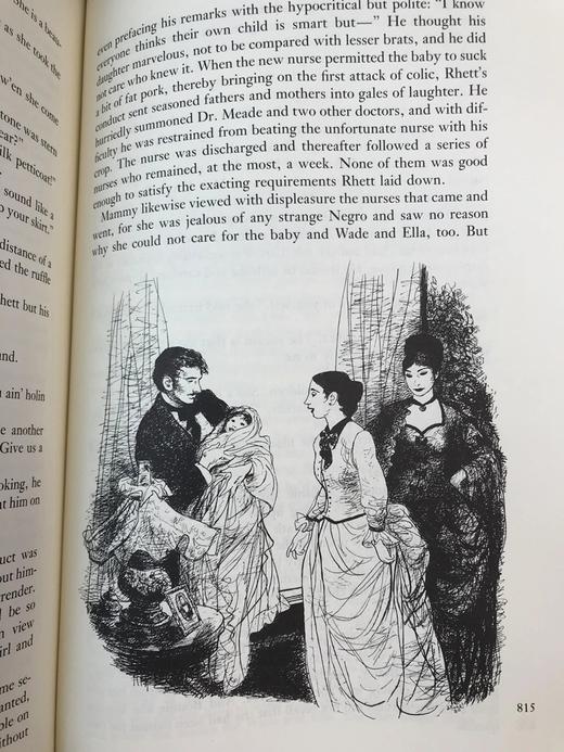 限量版！玛格丽特・米切尔《飘》配插图 富兰克林图书馆豪华皮装本 商品图11