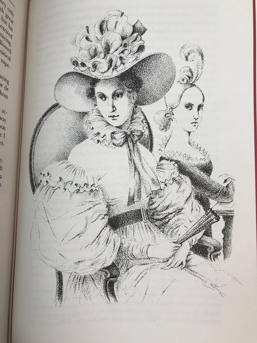 限量版！含藏书票 司汤达《红与黑》 配插图 富兰克林图书馆豪华皮装本 商品图7