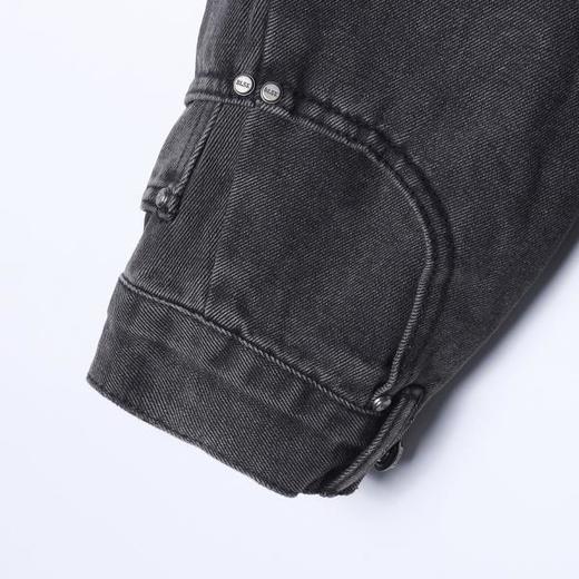 KY008SDSA男士秋冬新款痞帅男装复古水洗做旧牛仔夹克外套休闲宽松 商品图4