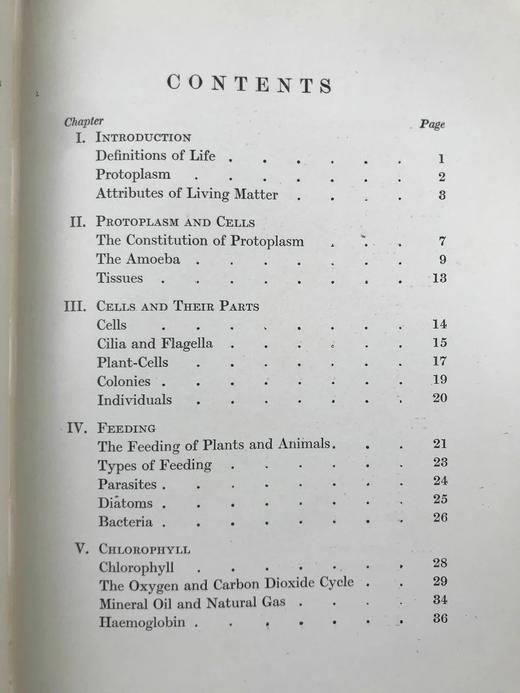 1925年 生物学读本 70幅版画插图 漆布精装32开 商品图5