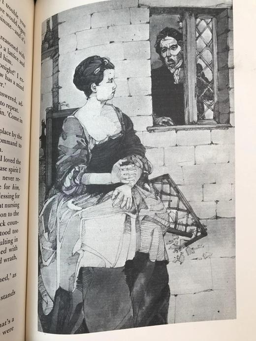 限量版！艾米莉・勃朗特《呼啸山庄》配插图 富兰克林图书馆豪华皮装本 商品图10