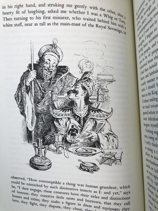 限量版！含藏书票 乔纳森・斯威夫特《格列佛游记》 配插图 富兰克林图书馆豪华皮装本 商品图11
