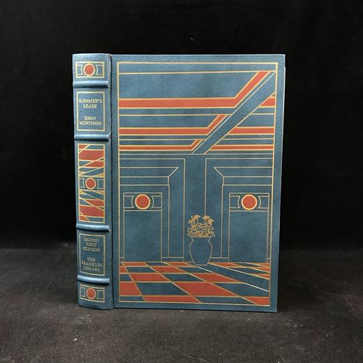签名首版！约翰・莫蒂默《夏日的租约》 富兰克林图书馆豪华皮装本 商品图0