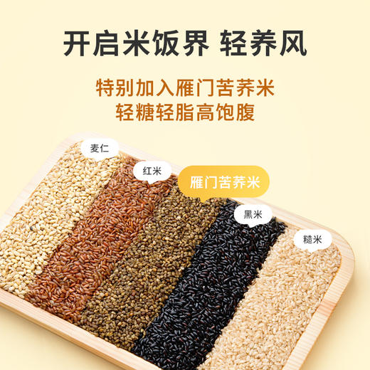【节日礼盒】五色糙米当季新米健康营养粗粮苦荞米胚芽米组合代餐礼盒 商品图2