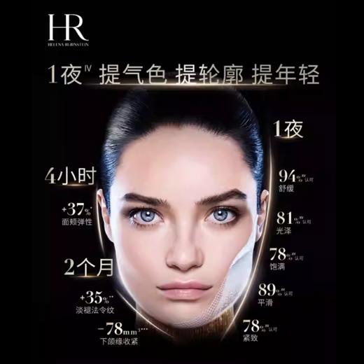「520&618宠粉礼遇」【抢先购·直邮仓发货】HR 赫莲娜 活颜舒缓晚霜保湿玻色因黑绷带面霜50ml [新版50%波色因]_bba 商品图8