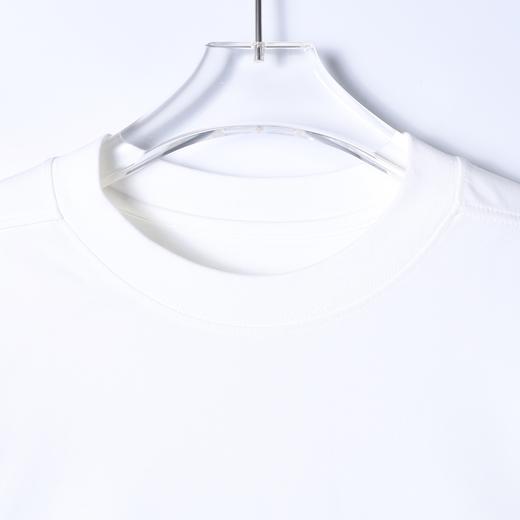 33790SDSA男士秋冬新款痞帅男装潮牌纯色下摆弧形设计圆领长袖T恤百搭 商品图1