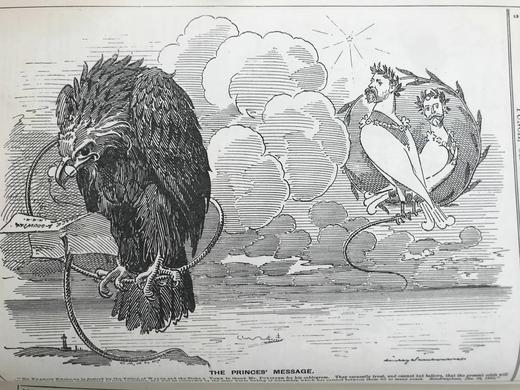 1896年 英国讽刺漫画杂志《笨拙》 数百幅插图 漆布精装16开 商品图6