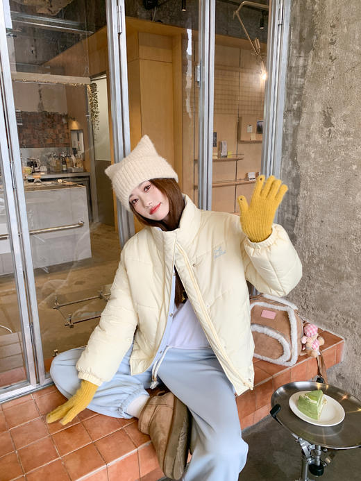 <曾小咸推荐>现货秒杀 ！微信超特价！韩系立领短款棉袄 日常329.99 立减170 秒杀159.99！！ 商品图7