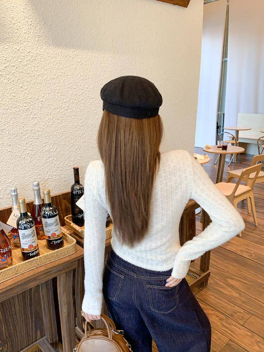 <曾小咸推荐>现货秒杀 ！微信超特价！镂空磨毛打底衫 日常129.99 立减70 秒杀59.99！！ 商品图8