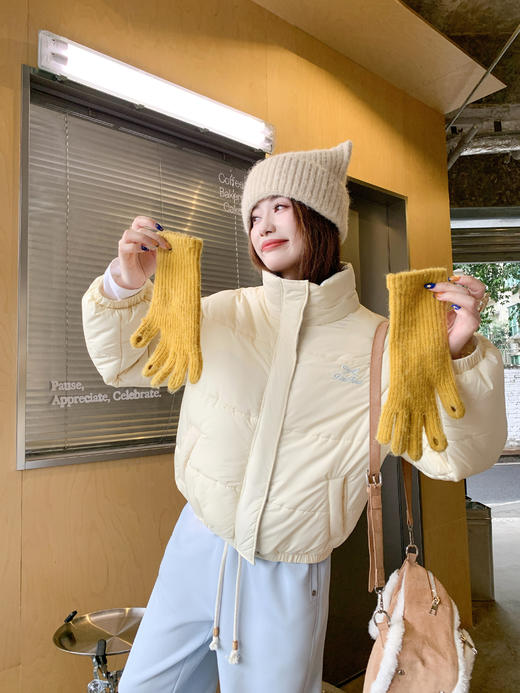 <曾小咸推荐>现货秒杀 ！微信超特价！韩系立领短款棉袄 日常329.99 立减170 秒杀159.99！！ 商品图12