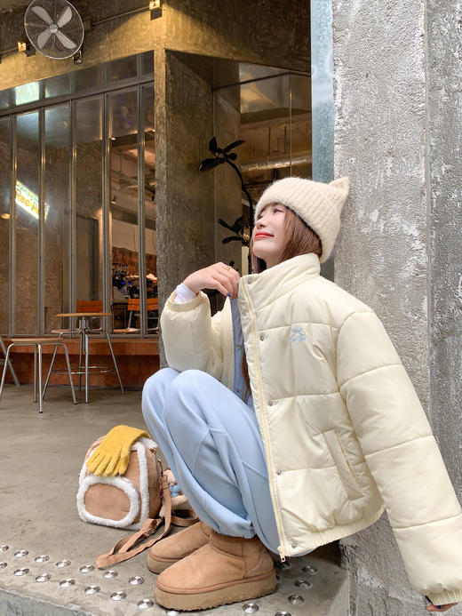 <曾小咸推荐>现货秒杀 ！微信超特价！韩系立领短款棉袄 日常329.99 立减170 秒杀159.99！！ 商品图10