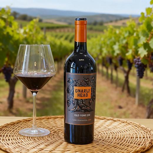 美国加州旋藤蔓老藤仙粉黛红葡萄酒 商品图0