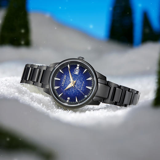 西铁城/CITIZEN‘’鎏荧之绊"光动能情侣腕女表EW2595-81M 商品图5