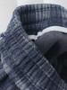 丁摩 敲保暖加绒加厚格子直筒阔腿裤女秋冬高腰宽松垂感拖地裤5ZF-1853 商品缩略图5