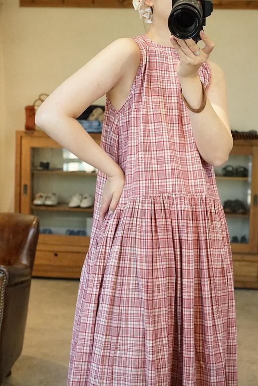 Story mfg 格纹背心连衣裙 商品图6