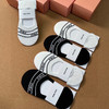 秋冬特惠💰130 缪缪袜子 新品女款隐形袜子【一盒五双】提花经典字母标志 商品缩略图8