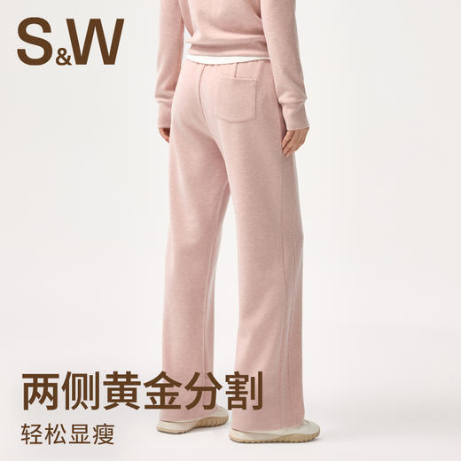 【sw速惟】运动长裤休闲直筒裤保暖显瘦裤子6389 商品图1