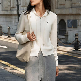 【sw速惟】连帽拉链毛衣针织衫4013