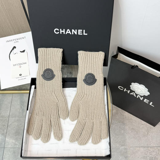 秋冬特惠💰180 蒙口爆款手套 M家专柜同步logo字母针织保暖手套 商品图0