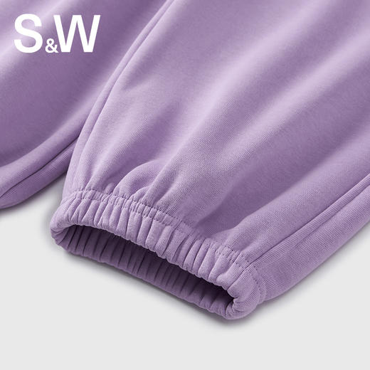 【sw速惟】 高腰显瘦宽松阔腿显高裤秋冬运动休闲卫裤 6271 商品图6