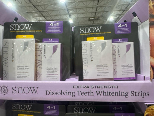 ✨🔥358元/组！在家轻松美白牙齿，不用预约、不用漂白剂的刺激✨🦷 SNOW 溶解式牙齿美白贴｜4合1升级配方✔️ 支持牙釉质 ✔️ 适合敏感牙 ✔️ 自动溶解 ✔️ 温和高效 商品图3