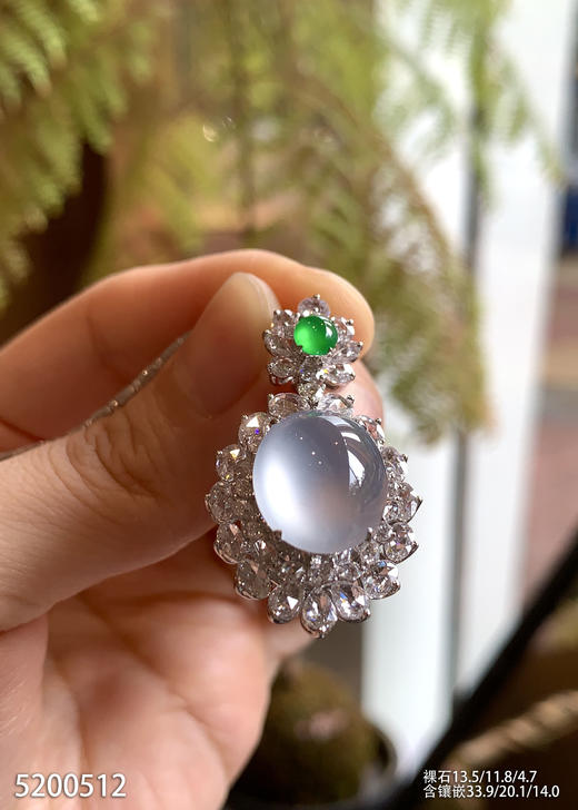 5200512，蛋面吊坠。具体价格微信咨询 商品图2