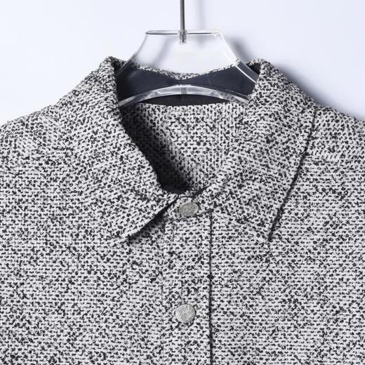 9603SDSA男士秋冬新款痞帅男装设计师百搭撞色按扣翻领长袖衬衫百搭潮 商品图2