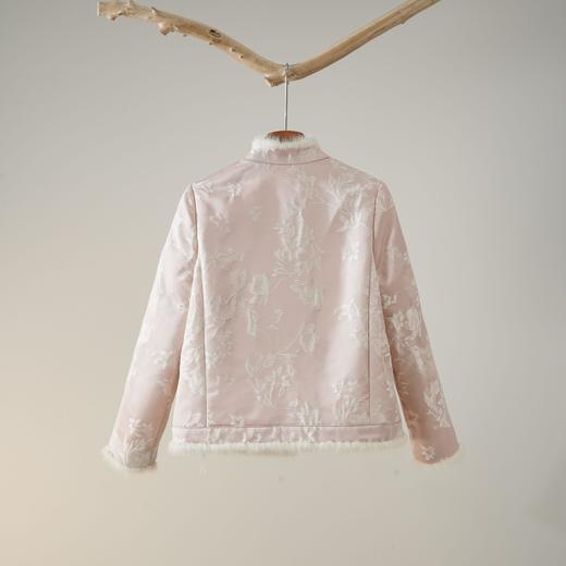 西子/提花拼水貂新中式夹棉外套/WTTJ0974 商品图2