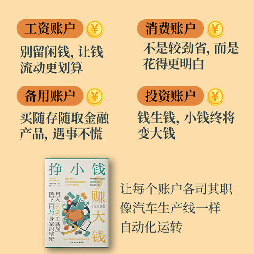《挣小钱，赚大钱》储蓄预留长期投资理财技巧财富财务自由 商品图2