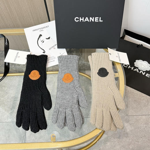 秋冬特惠💰180 蒙口爆款手套 M家专柜同步logo字母针织保暖手套 商品图8