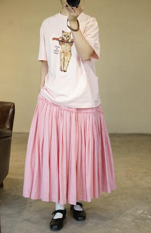 Story mfg 慵懒猫短袖T恤 商品图1