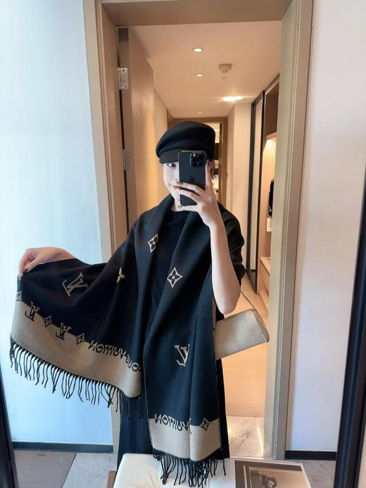 秋冬特惠💰150 LV男女围巾 提花经典设计 商品图0