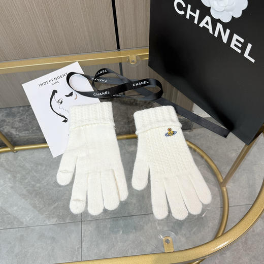 秋冬特惠💰200 西太后新款针织毛线保暖手套 商品图4