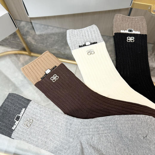 秋冬特惠💰170 香奈儿袜子【一盒四双】巴黎世家超级爆款网红袜子 商品图4