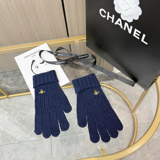 秋冬特惠💰200 西太后新款针织毛线保暖手套 商品图2