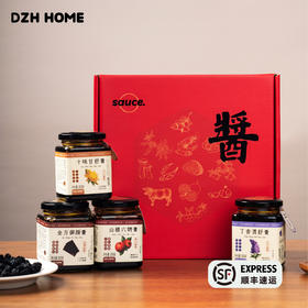 百味酱韵 | 甄选食材古法熬制 买4瓶送礼盒包装 药食同源不时不食酱料