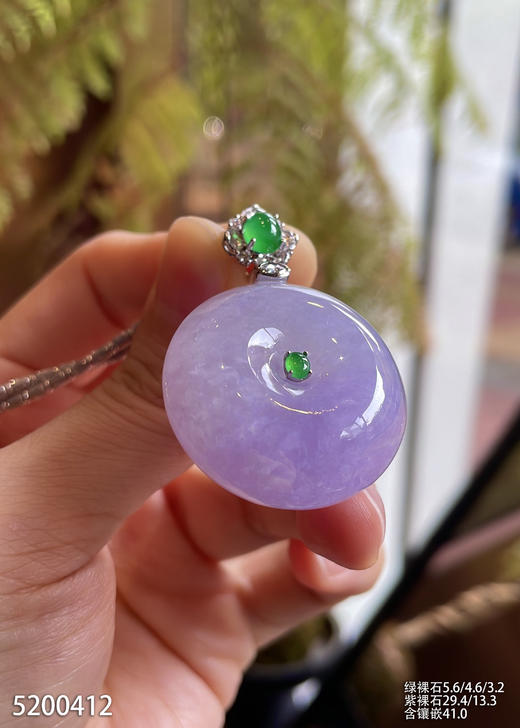 5200412，平安扣吊坠。具体价格微信咨询 商品图2