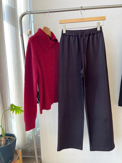 【万能裤】噢蜜ooomeooo松紧腰直筒裤 商品图6