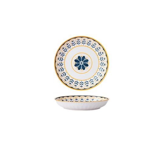 【北欧典雅精致 高颜值碗碟套装】 盘子碟子陶瓷碗汤碗饺子盘米饭碗家用陶瓷餐具 商品图4