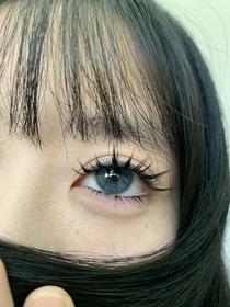 mimipark半年抛美瞳 泰勒雾蓝 14.2mm