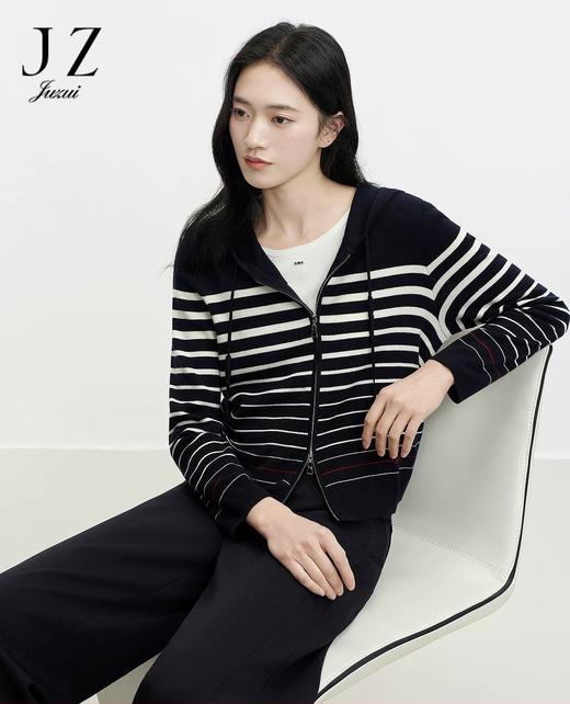 玖姿JZ女装条纹衫JWGC30601 商品图2