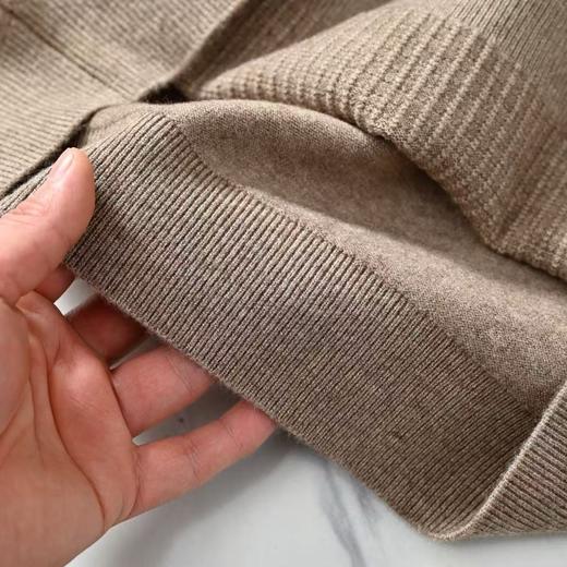 杰尼亚2025春秋季新款半拉链针织运动休闲羊毛衫打底衫！ 商品图7