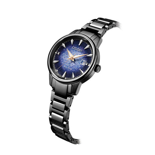 西铁城/CITIZEN‘’鎏荧之绊"光动能情侣腕女表EW2595-81M 商品图2